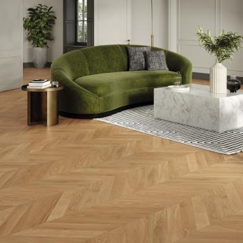 Parador Parkett Trendtime 10 Eiche Natur matt lackiert Natur Chevron-Stab